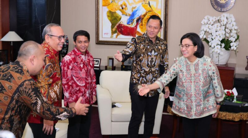 Bicarakan Program Strategis, Menteri ATR/Kepala BPN Bertemu dengan Menteri Keuangan