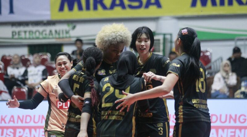 PLN Mobile Proliga 2025: Petrokimia Menangi Laga Versus Yogya Falcons