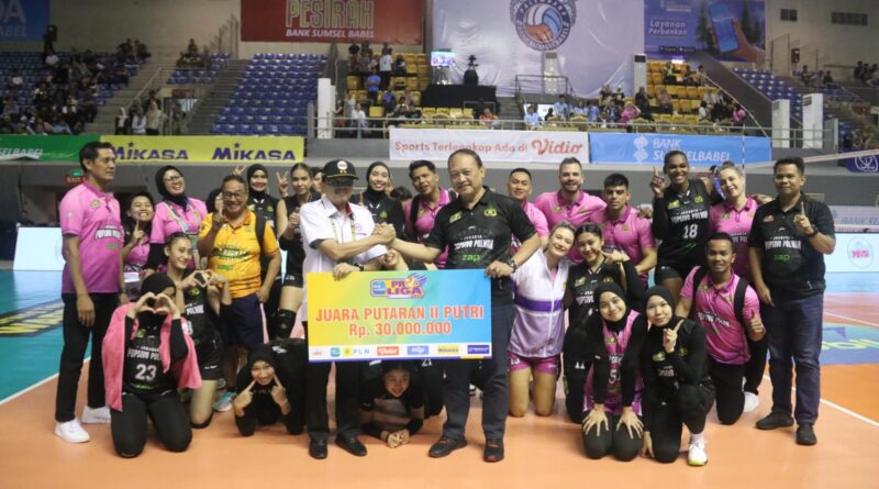 PLN Mobile Proliga 2025: Popsivo Polwan Juara Putaran Kedua Usai Kalahkan Falcons 3-1