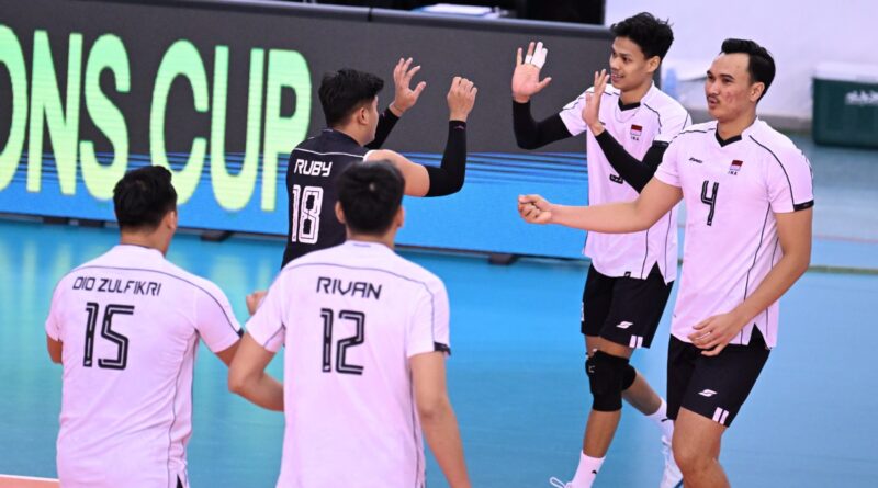 Timnas Voli Indonesia Finis Keenam di AVC Nations Cup 2025