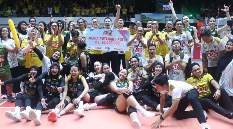 Proliga 2026: Phonska Plus Tak Terkalahkan Sekaligus Juara Putaran Pertama