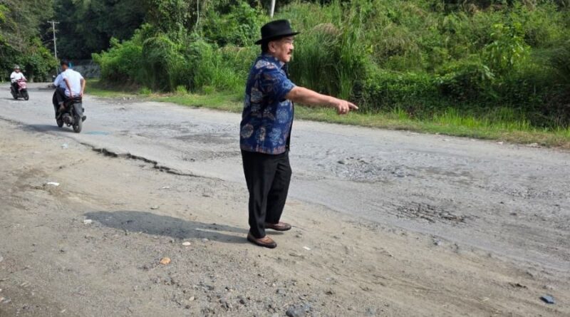 Shadiq Pasadigoe Perjuangkan Perbaikan Jalan Nasional dan Provinsi di Tanah Datar