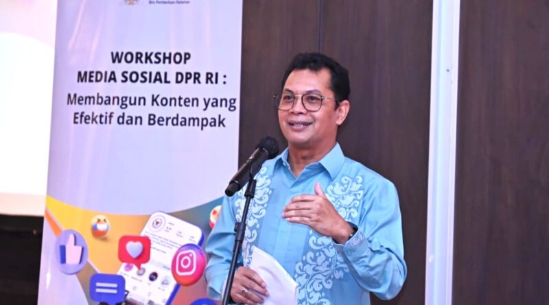 DPR RI Perkuat Narasi Digital Lewat Workshop Medsos